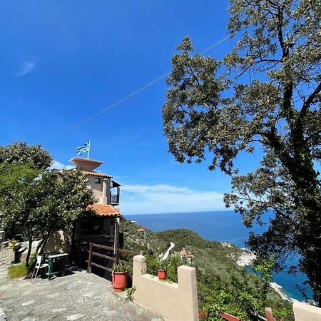 Double Studio Room In Mylopotamos With Beautifull View تساغارادا المظهر الخارجي الصورة