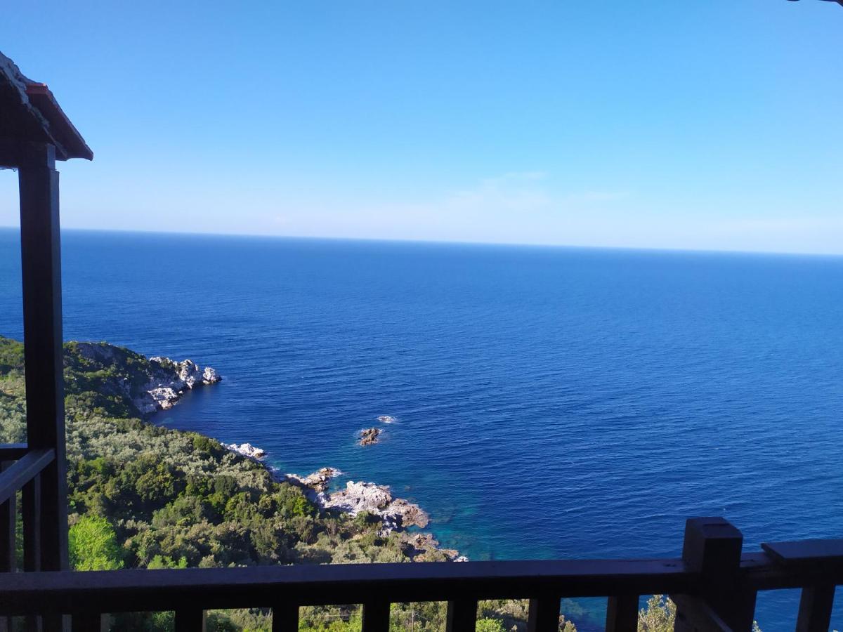 Double Studio Room In Mylopotamos With Beautifull View تساغارادا المظهر الخارجي الصورة